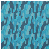 Blue Camo   Stof (Swatch)