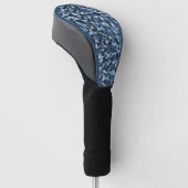 Blue Camouflage Golfheadcover (Schuin)