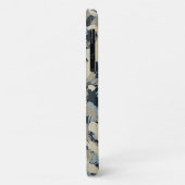 Blue Camouflage Pattern Hunting Camo Name Masculin Case-Mate iPhone Case (Achterkant/links)