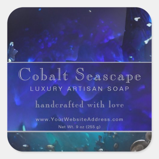 Blue Candle Artisan Soap Hot Sauce Product Label (Voorkant)