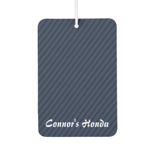 Blue Carbon Fiber Style Luchtverfrisser (Voorkant)