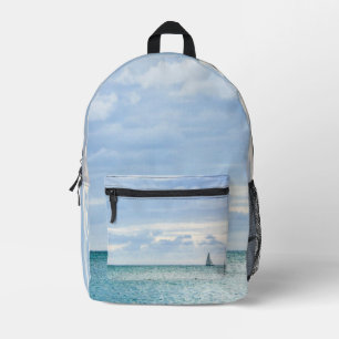 Blue Caribbean Zee Bedrukte Rugzak