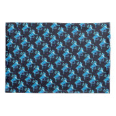 Blue Cariou Kussensloop (Achterkant)