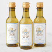 Blue Carriage “Pop It When She Pops” Label Wijn Etiket (Flessen)