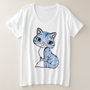 Blue cat feline animal