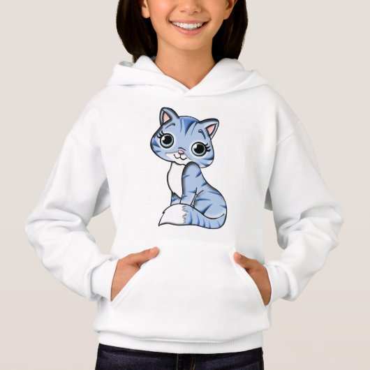 Blue cat feline animal (Devant)