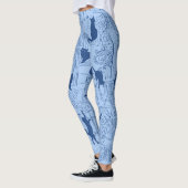 Blue Cat Paris Leggings Motifs (Gauche)