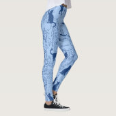 Blue Cat Paris Leggings Motifs (Droite)