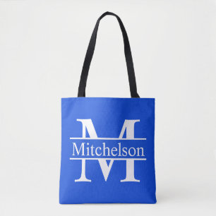 Blue CBLF Monogrammed Draagtas