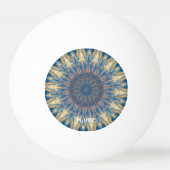 Blue Chakra Kaleidoscope Thunder_Cove Pingpongballen (Voorkant)