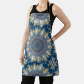 Blue Chakra Kaleidoscope Thunder_Cove Schort (Insitu)