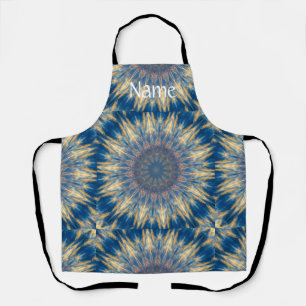Blue Chakra Kaleidoscope Thunder_Cove Schort