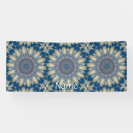 Blue Chakra Kaleidoscope Thunder_Cove Spandoek (Horizontaal)