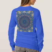 Blue Chakra Kaleidoscope Thunder_Cove T-shirt (Achterkant)