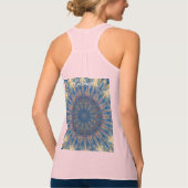Blue Chakra Kaleidoscope Thunder_Cove Tanktop (Achterkant)