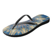 Blue Chakra Kaleidoscope Thunder_Cove Teenslippers (Schuin)