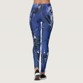 Blue Chaos Leggings (Achterkant)