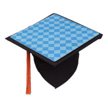 Blue Checker Glitter