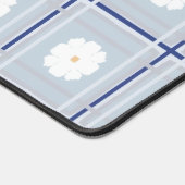 Blue Checkered Daisy pattern (Coin)