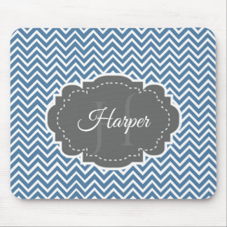 Blue Chevron persoonlijke Muismat