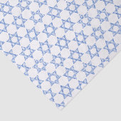 Blue Chevron Star van David Hanukkah Tissuepapier (Detail)