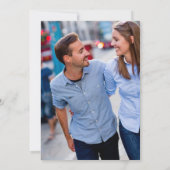 Blue Chevron Vous A Entrer ? Save the date (Dos)