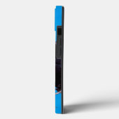 Blue Chicken Strut, iPhone 13 Coque (Verso / Gauche)