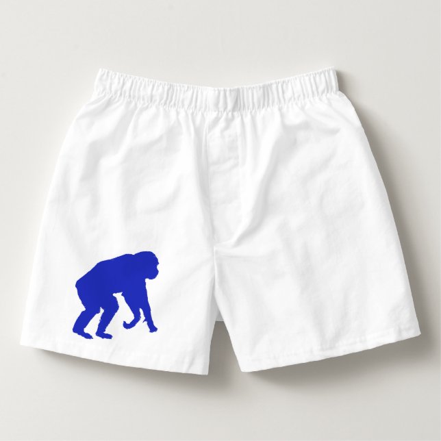 Blue Chimp Boxers (Voorkant)