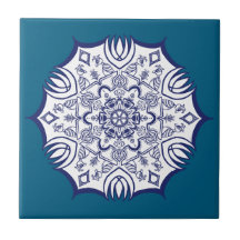Blue China design