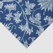 Blue Chinese Ornamenten Decoupage Prints Tissuepapier (Detail)