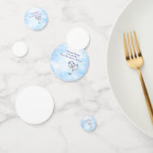 Blue Chinoiserie Baby Shower Table Confetti (Groupe)