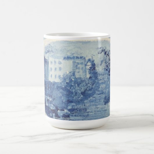 Blue Chinoiserie Bone China Mok (Center)