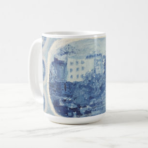 Blue Chinoiserie Bone China Mok