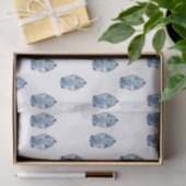 Blue Chinoiserie Ginger Jar Jars tissue Tissuepapier (Geschenk)