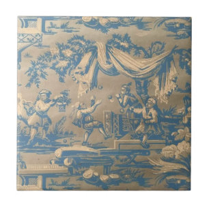  Blue Chinoiserie Tegeltje