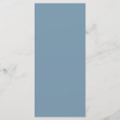 Blue Christmas Dinner Menu (Dos)