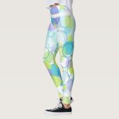 Blue Circle Leggins Leggings (Links)