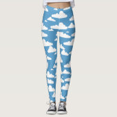 Blue Cloud Leggings (Voorkant)