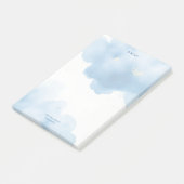 Blue Clouds Notepad To Do List Post-it® Notes (Schuin)