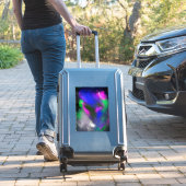 "Blue Clusters" Vinyl Craft Sticker (Koffer Insitu)