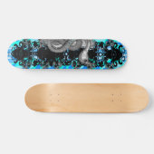 Blue Cobra - Gepersonaliseerd Skateboard (Horizontaal)