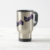 Blue Cody Name Logo, Reisbeker (Voorkant rechts)