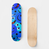 BLUE COLLAGE SKATEBOARD (Voorkant)