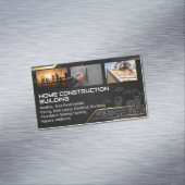 Blue Collar Workers | General Contractor Magnetisch Visitekaartje (Voorbeeld)