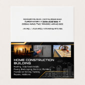 Blue Collar Workers | General Contractor Visitekaartjes (Buitenkant ongevouwen)