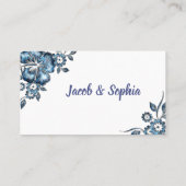 Blue Combien de baisers pour Mme Shower carte de j (Dos)