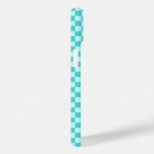 Blue Combination Classic Checkerboard door STaylor Case-Mate iPhone Case (Achterkant / Rechts)