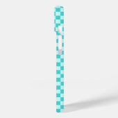 Blue Combination Classic Checkerboard door STaylor Case-Mate iPhone Case (Achterkant / Links)