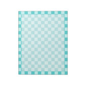 Blue Combination Classic Checkerboard door STaylor Notitieblok (Gedraaid)