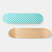 Blue Combination Classic Checkerboard door STaylor Skateboard (Horizontaal)